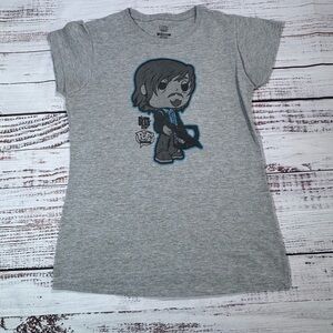 Funko Pop The Walking Dead Daryl Dixon Gray T-Shirt